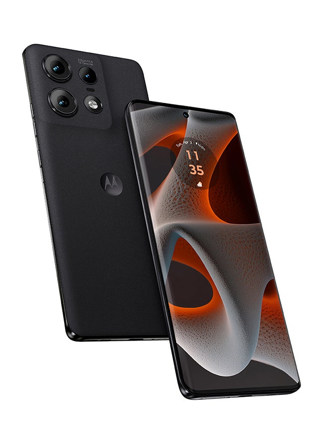 Motorola - Edge 50 Pro Dual SIM Black Beauty 12GB RAM 512GB 5G - Middle East Version - Image 1