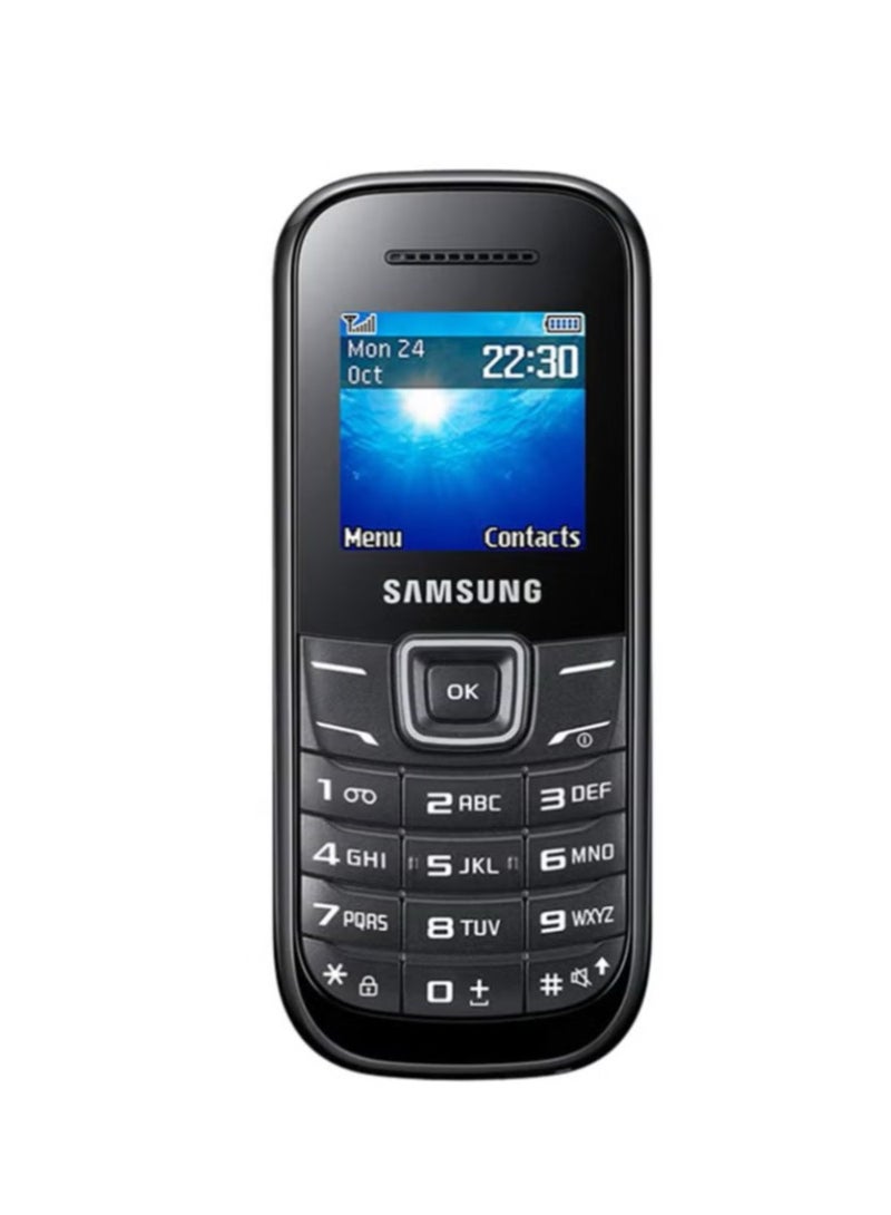 Samsung Keystone2 GT-E1207Y Dual Sim Black - Image 1