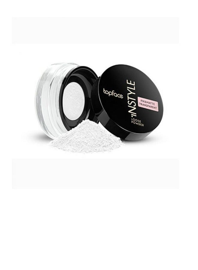 توب فايس بودرة انستايل السائبة 101 شفافة - Image 2