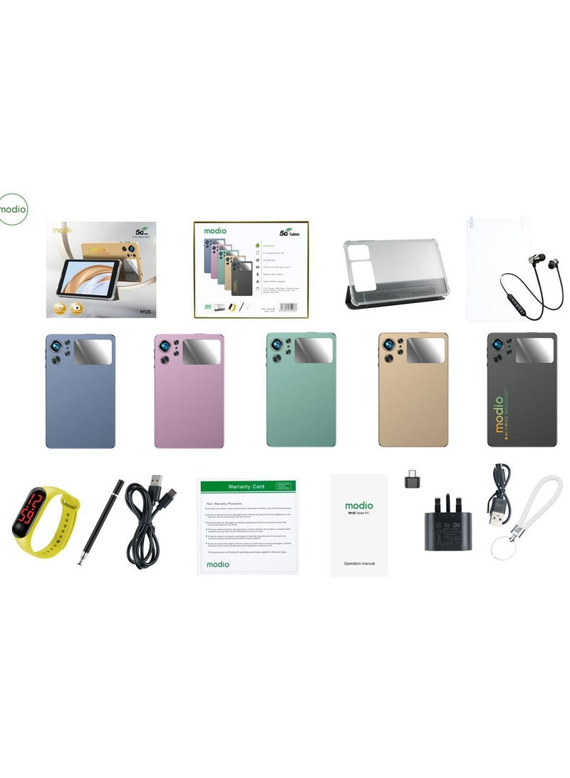 modio M125 8 Inch Resolution Display 6GB RAM 256GB RAM Android Tablet - Image 3