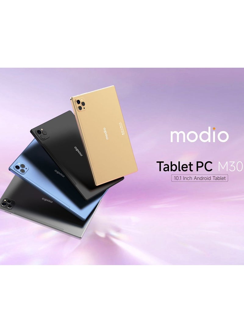 modio - M30 10.1 Inch High Definition Display 8GB RAM 512GB ROM Android Tablet With Keyboard - Image 1