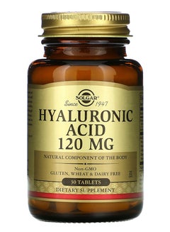 Hyaluronic Acid, 120 mg, 30 Tablets
