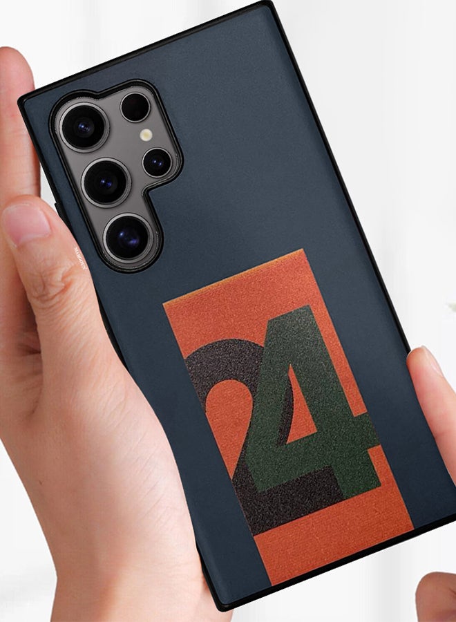 مارجون حافظة سامسونج جالاكسي S24 ألترا حافظة صلبة من PC بتصميم مطبوع حافظة فاخرة ومتينة رقيقة وخفيفة الوزن - Image 4