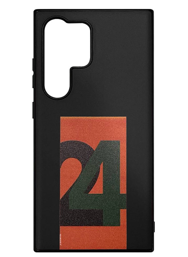 مارجون حالتان لجهاز سامسونج جالاكسي S24 ألترا مع واقي شاشة، غلاف صلب من مادة PC بتصميم مطبوع، غلاف فاخر ومتين، غلاف رقيق وخفيف الوزن - Image 3