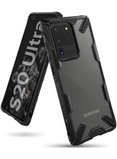 Ringke Ringke - Fusion X Case Designed for Galaxy S20 Ultra - Black & Clear  - Image 1