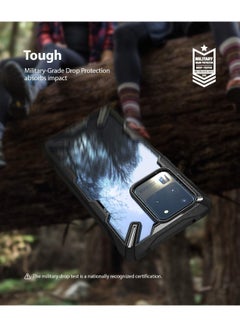 Ringke Ringke - Fusion X Case Designed for Galaxy S20 Ultra - Black & Clear  - Image 4