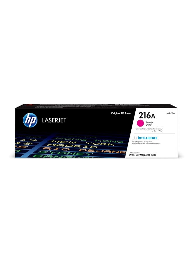 HP 216A Original LaserJet Toner Cartridge (W2413A) Magenta - Image 1