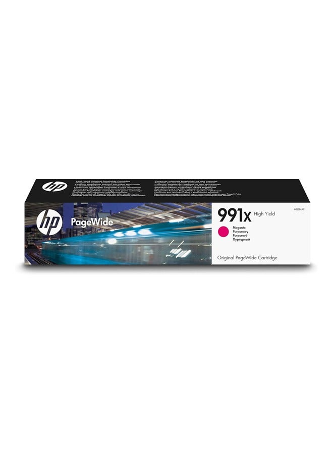 HP 991X High YieldOriginal PageWide Cartridge (M0J94AE) Magenta  - Image 1