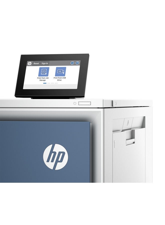 HP - Color LaserJet Enterprise 5700dn Printer - 6QN28A#B19 White - Image 1