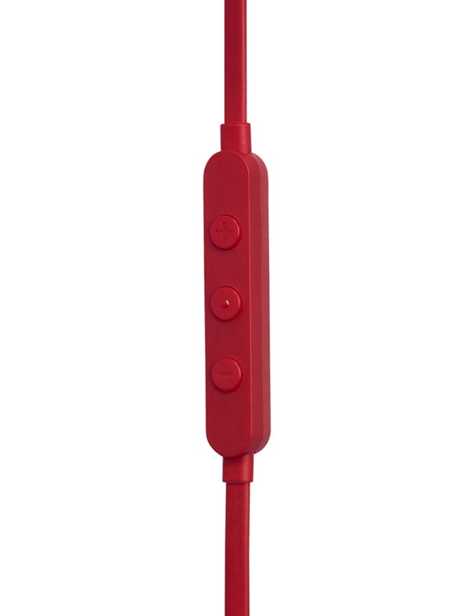 JBL - Tune 310C USB-C Wired Hi-Res In-Ear Headphones Red - Image 1