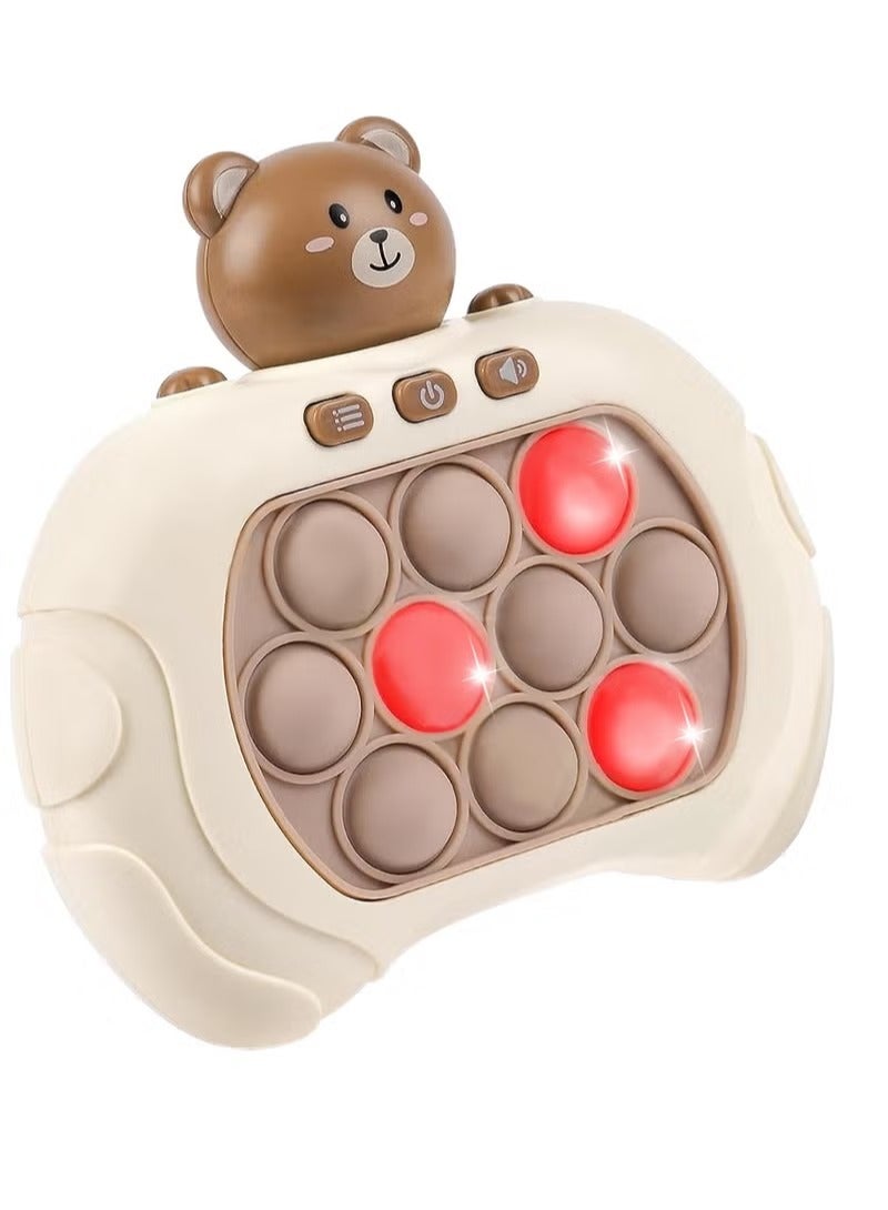 MYTOYS Quick Push Electronic Pop Light Up Games, Decompression Puzzle Machine, Sensory Push Pop Bubble Toy Interactive Button Toy For Kids, Perfect Birthday Gift For Boys And Girls - Image 2