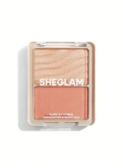 SHEGLAM Glam 101 Hybrid Highlighter And Blush Duo-St. Tropez Multicolour  - Image 1