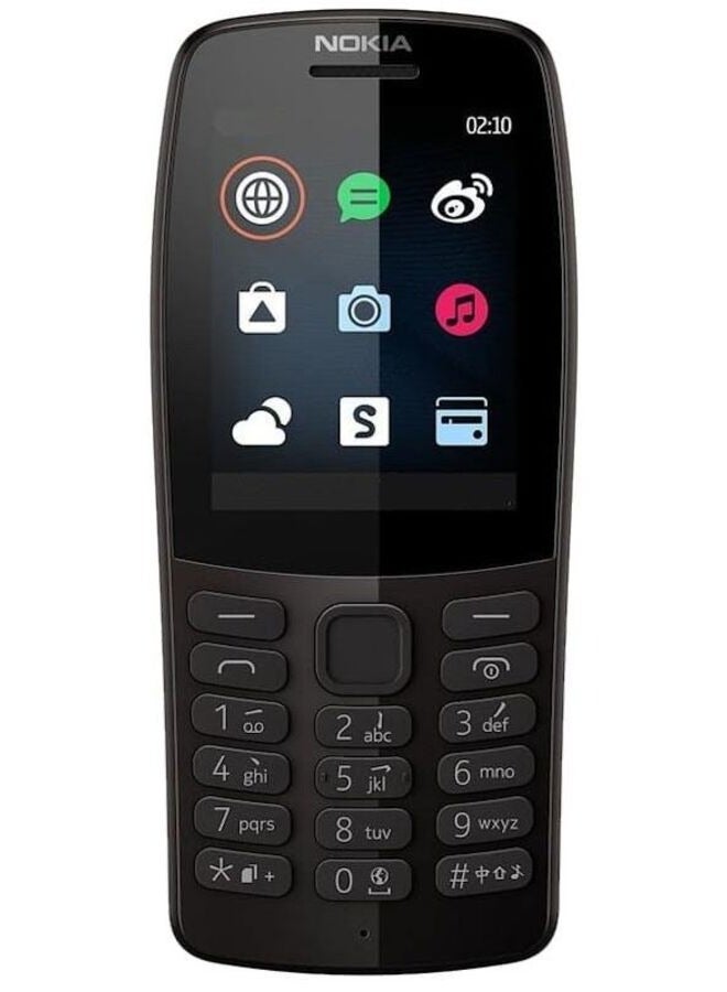 نوكيا 210 ثنائي الشريحة - 4G أسود