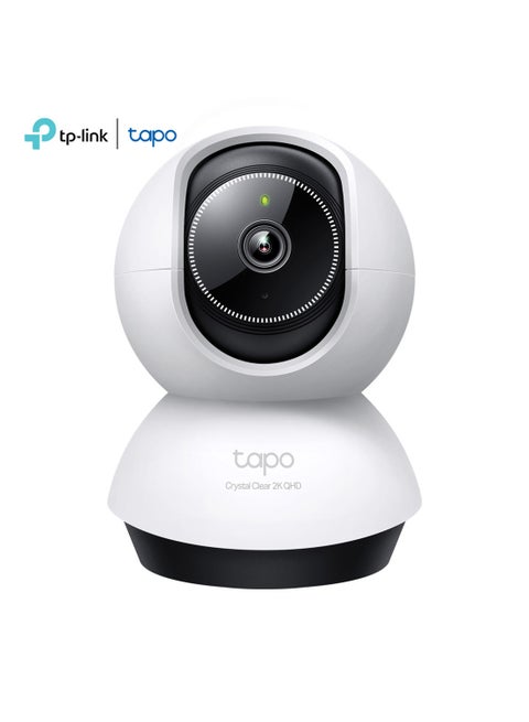 كاميرا Tapo TC72 Pan/Tilt 2K QHD 4MP ذكية للأمن واي فاي CCTV داخلية مع رؤية دورانية 360¬∞