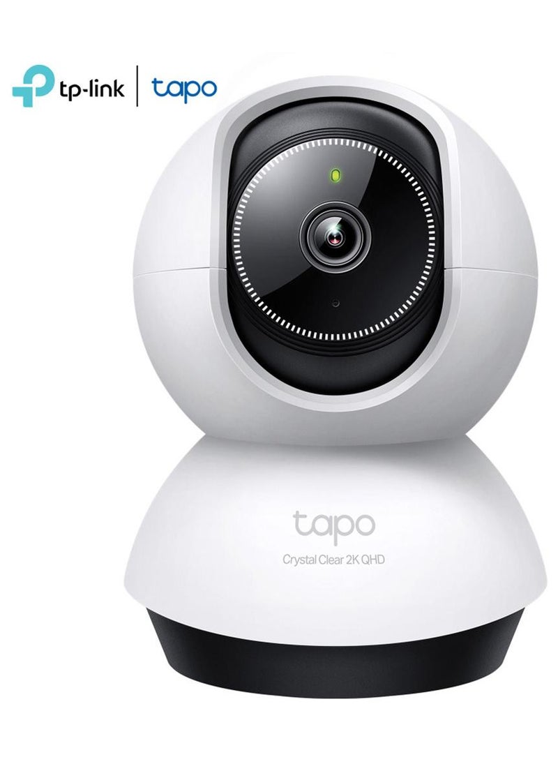 تي بي لينك كاميرا Tapo TC72 Pan/Tilt 2K QHD 4MP ذكية للأمن واي فاي CCTV داخلية مع رؤية دورانية 360¬∞ - Image 1