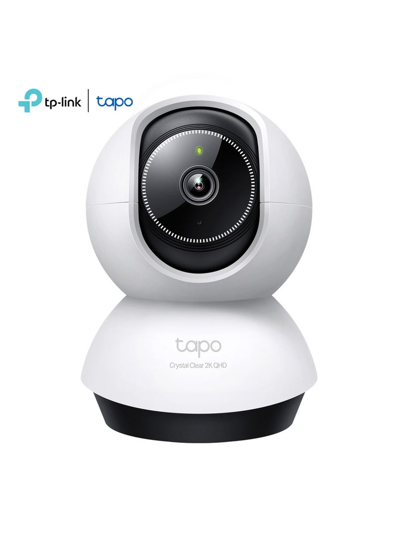 تي بي لينك كاميرا Tapo TC72 Pan/Tilt 2K QHD 4MP ذكية للأمن واي فاي CCTV داخلية مع رؤية دورانية 360¬∞ - Image 1