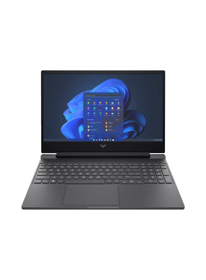HP Victus Gaming Laptop 15-Fb1004Ne With 15.6 Inch FHD / Ryzen 5-7535Hs/ 16GB RAM/ 512GB SSD/ 4G Geforce RTX 2050 / Windows 11, (Open Box) - English/Arabic Mica Silver  - Image 1