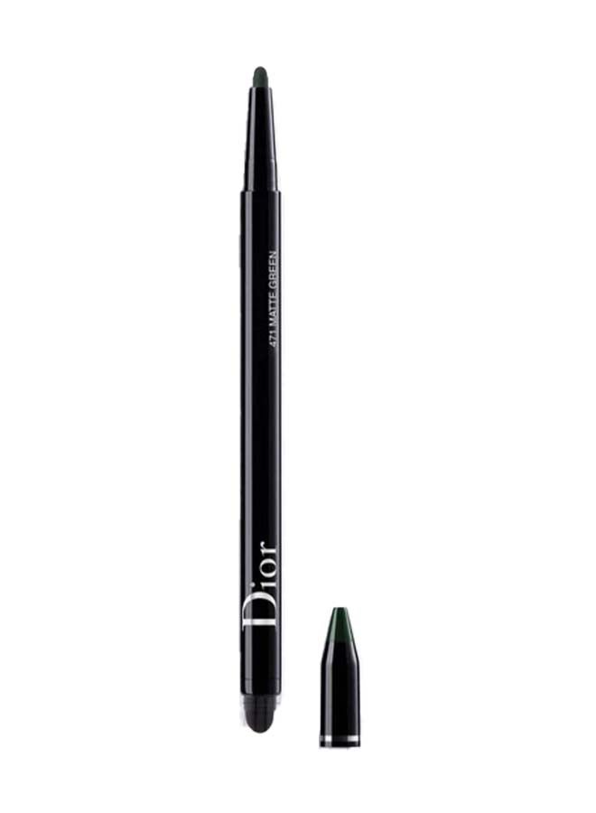 ديور Show 24Hr Stylo Waterproof Eyeliner 471 Matte Green