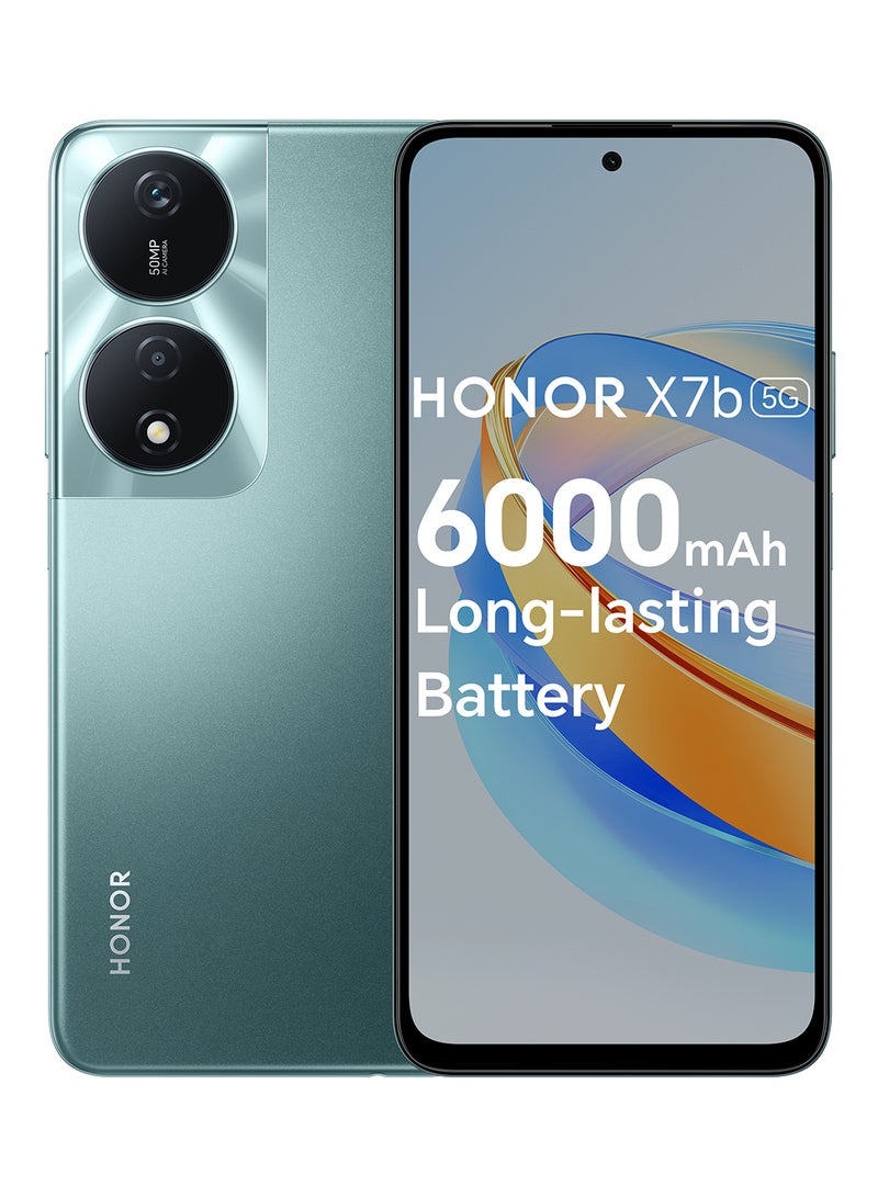 Honor X7b Dual SIM Emerald Green 8GB RAM 256GB 5G - Middle East Version  - Image 1