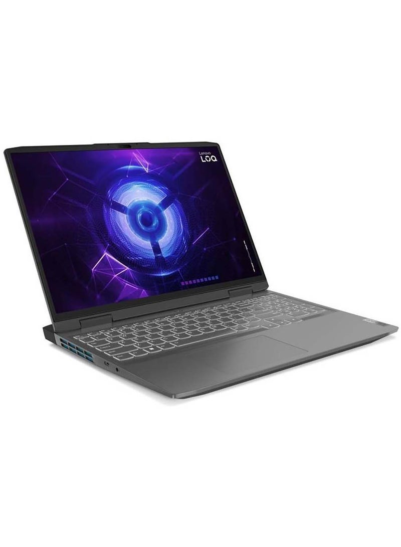 LOQ 15IRH8 Gaming Laptop With 15.6-Inch FHD Display, Core i7-13700H Processor/16GB RAM/1TB SSD/8GB NVIDIA GeForce RTX 4060 Graphics Card/Windows 11 English Storm Gray