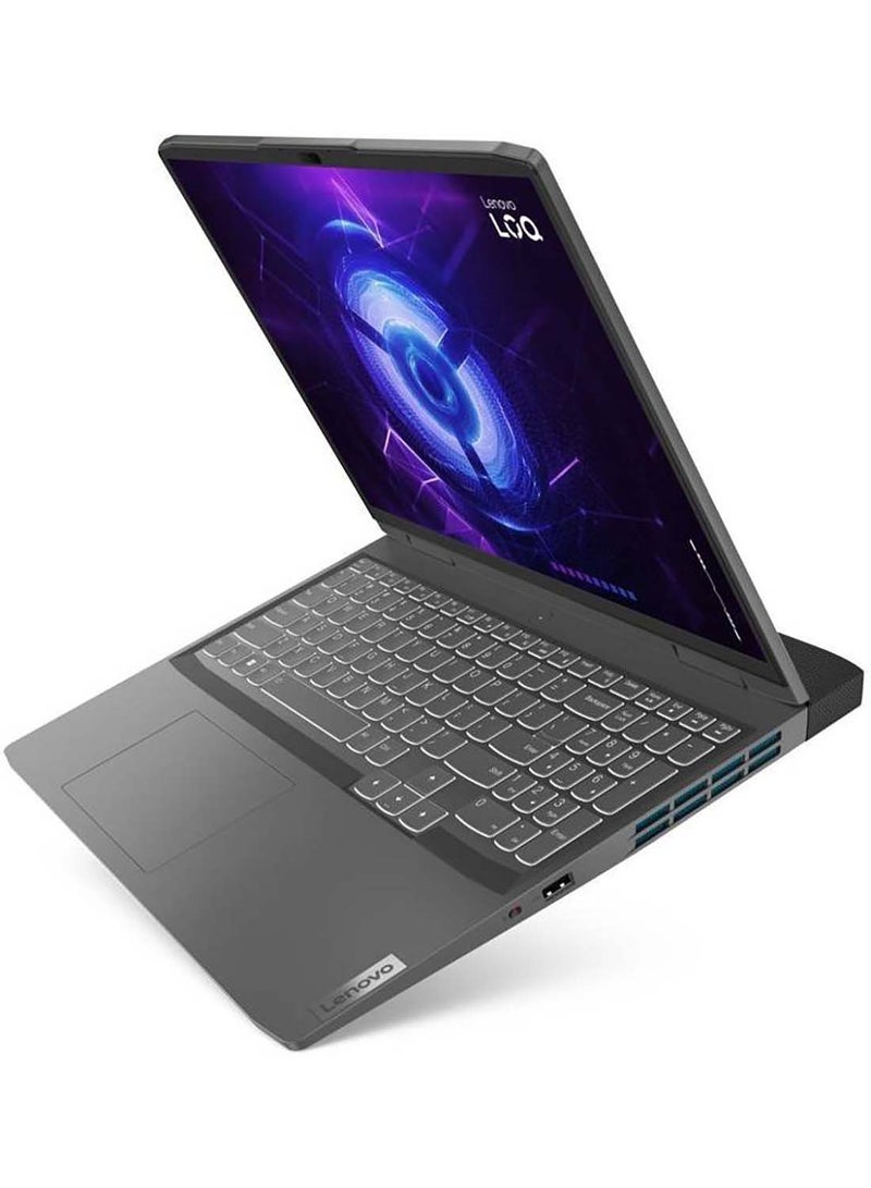 LOQ 15IRH8 Gaming Laptop With 15.6-Inch FHD Display, Core i7-13700H Processor/16GB RAM/1TB SSD/8GB NVIDIA GeForce RTX 4060 Graphics Card/Windows 11 English Storm Gray