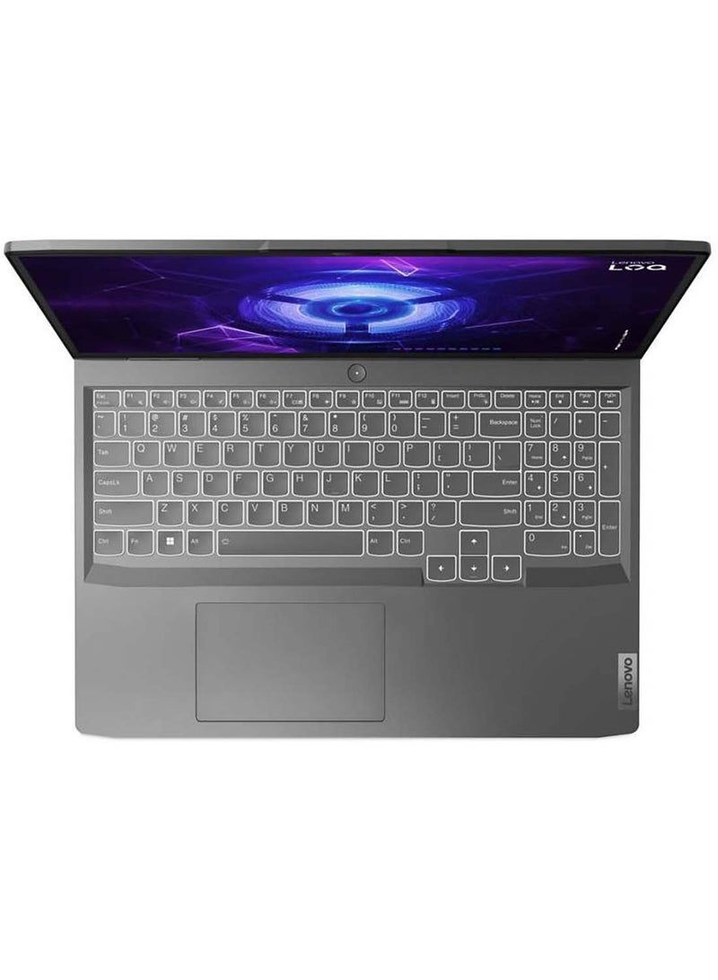 LOQ 15IRH8 Gaming Laptop With 15.6-Inch FHD Display, Core i7-13700H Processor/16GB RAM/1TB SSD/8GB NVIDIA GeForce RTX 4060 Graphics Card/Windows 11 English Storm Gray