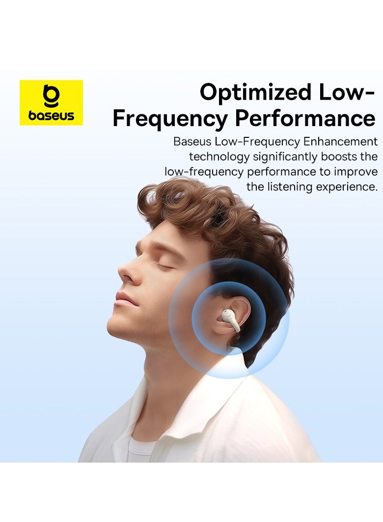 AirGo Open Ear Bluetooth Earbuds 5.3 Wireless Earphones Innovative Clip Earphones Long Lasting And Painless 2MIc ENC HD Call Noise Reduction Earbuds Sports Calling More White - pnsku/N70059857V/45/_/1711992717/affd4412-7e2f-4bce-9fc1-74dc181b51ce