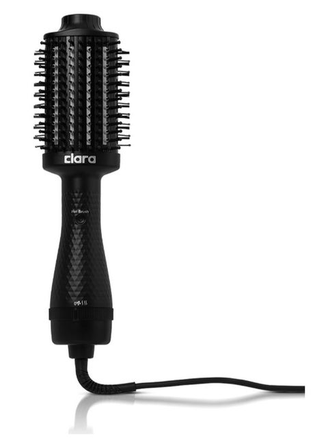 Hot Brush 2-In-1 Thermal Brush & Dryer Black