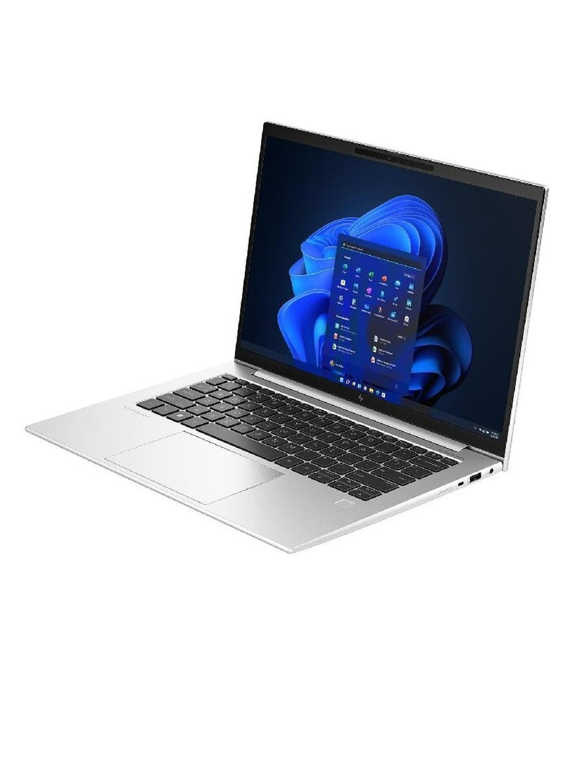 HP EliteBook 840 G10 Laptop With 14-Inch WUXGA Display, Core i7-1355U Processor/16GB RAM/512GB SSD/Intel UHD Graphics/Windows 11 Pro Arabic Silver - Image 3
