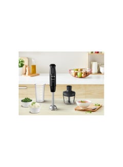 Moulinex Optichef Hand Blender, 15 Functions, 500 ML Chopper, Whisk,  - Image 2