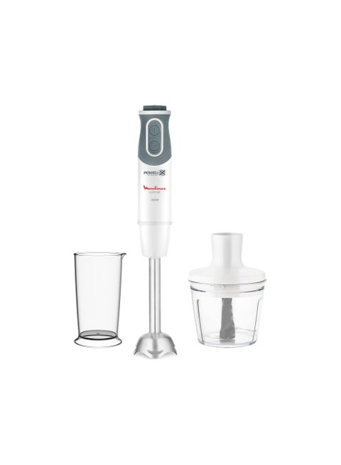 Optichef Hand Blender, 12 Functions, Chopper, DD6551EG White