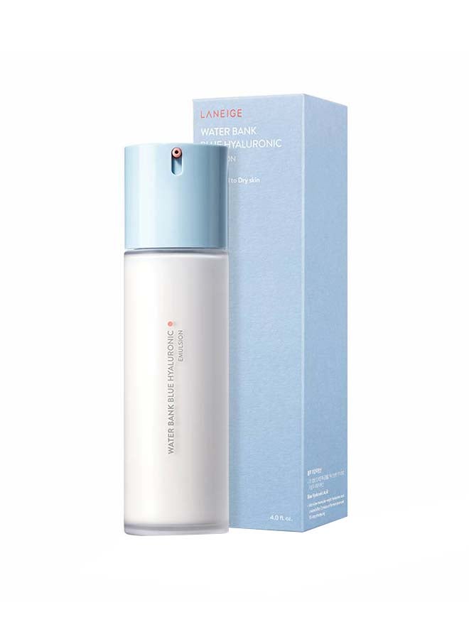 LANEIGE - Water Bank Blue Hyaluronic Emulsion For Normal To Dry Skin White 120ml - Image 1