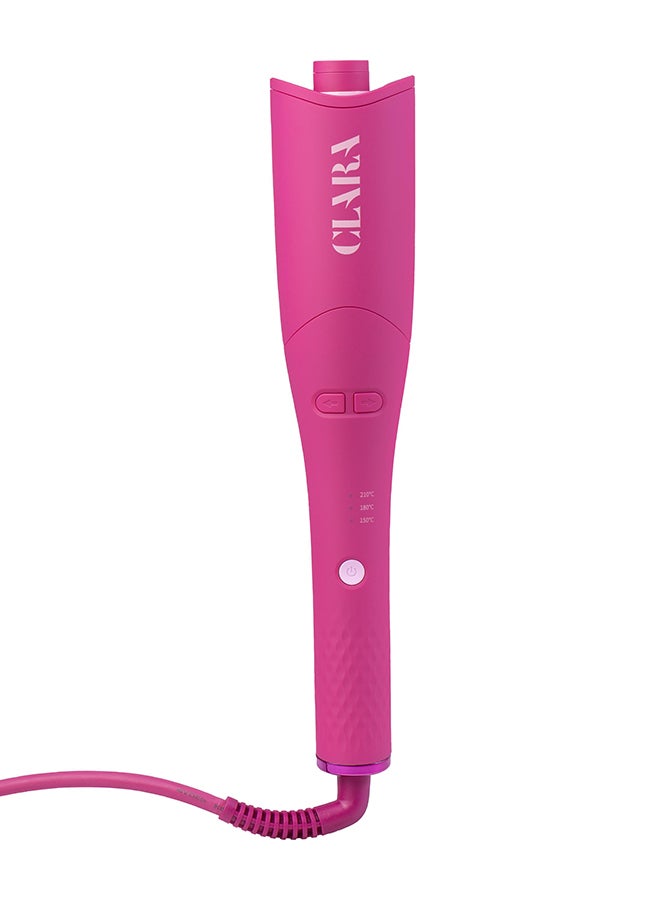 CLARA Autocurler , Automatic Hair Curling Iron | The Bestselling Game-Changer – Designed For Speed, Ease, And Effectiveness Pink  - Image 4