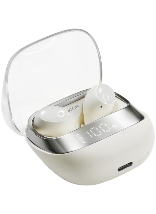 JOYROOM - Joyroom Jdots Series JR-DB2 True Wireless Earphones Low Latency Bluetooth Headphones with Digital Display white - Image 1
