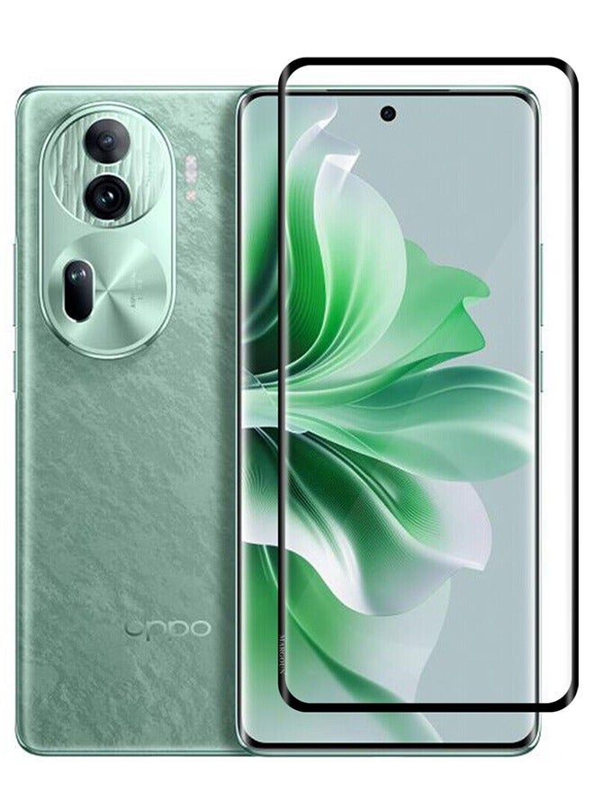 مارجون حماية شاشة أوبو رينو 11 حماية شاشة كاملة الوضوح درع مضاد للفقاعات زجاج مقسى لحماية الشاشة - Image 2