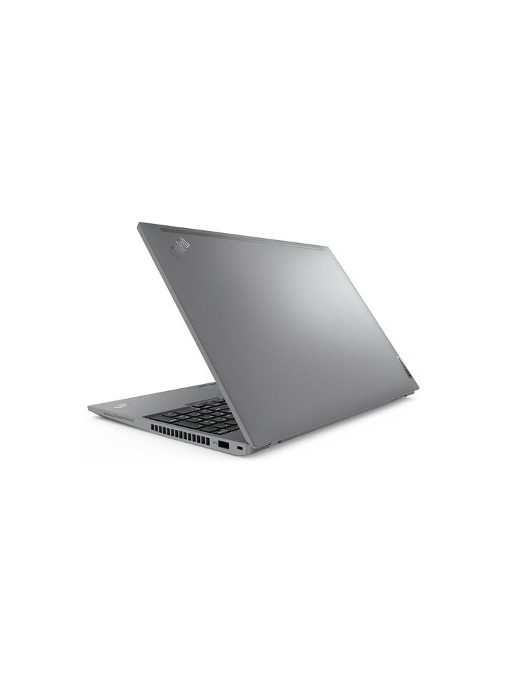 Lenovo - ThinkPad T16 Gen 2 Business Laptop With 16-Inch Display, Core i7-1355U Processor/16GB RAM/512GB SSD/Intel UHD Graphics/Windows 11 Pro With Lenovo Thinksmart view 8-Inch Display English grey - Image 1