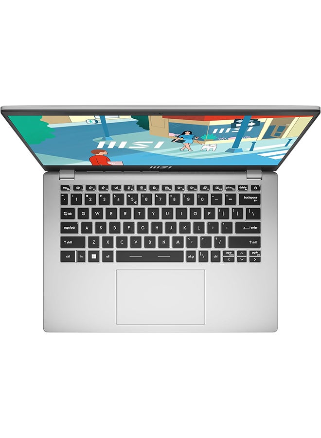 Modern 14 Laptop With 14-Inch Display, Core i5-1335U Processor/8GB RAM/512GB SSD/Intel Iris XE Graphics/Windows 11 English/Arabic Silver