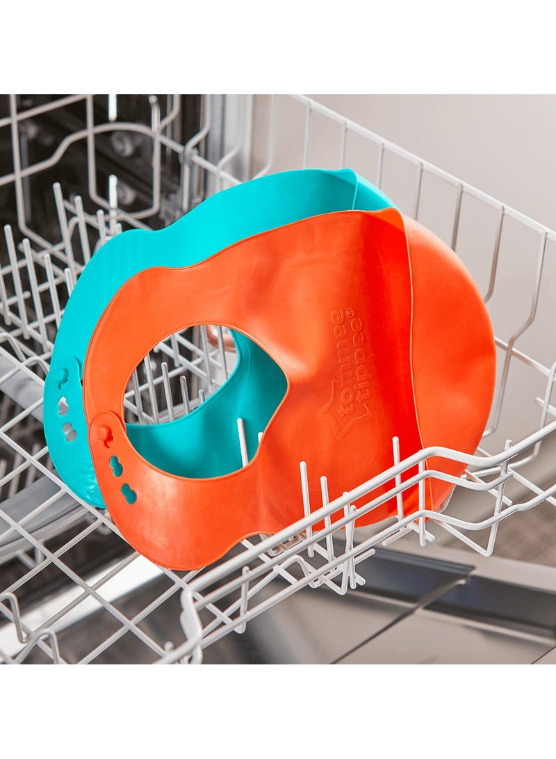 تومي تيبي Roll N Go Baby Bib 6 Months + - Image 3