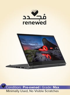 Renewed - ThinkPad X1 Yoga G3 Laptop With 14.1-Inch Touchscreen Display,intel Core i7/8th Gen/16GB RAM/512GB SSD/Windows 11 Pro English Black