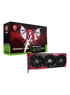 بطاقة رسومات Gaming RTX 4070 Super 12G Gaming X Slim MLG (NVIDIA RTX 4070 Super، 192-Bit، Boost Clock: 2655 ميجا هرتز، 12 جيجا GDRR6X 21 جيجابت في الثانية، HDMI/DP، بنية Ada Lovelace) - pnsku/N70060116V/45/_/1712229179/184705a7-4ad2-4955-a063-d6ac8754acf0