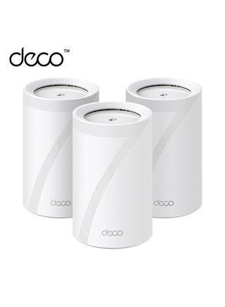 Deco BE65 BE9300 Whole Home Mesh Wi-Fi 7 System (3-Pack) White White - pnsku/N70060134V/45/_/1746540119/79075a6b-ec89-49a9-b2c2-c5113f660e09