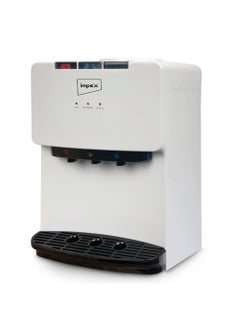 Impex Water Dispenser With 3 Temperature Settings Table Top Stainless Steel Tank WD 3903B White  - Image 1