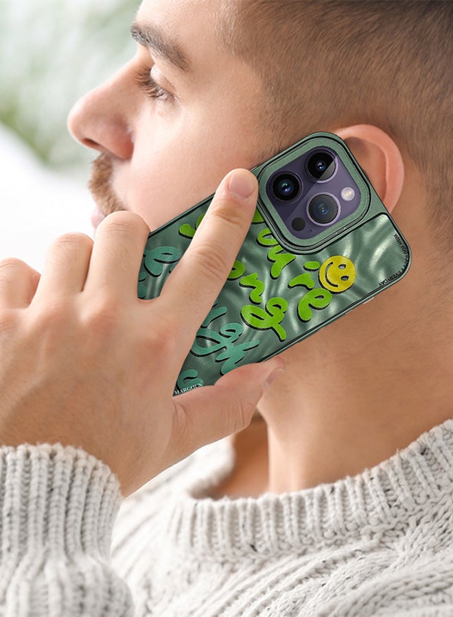 مارجون جراب iPhone 14 Pro Max مع حرف غطاء هاتف بتصميم إبداعي ناعم وغطاء متين وعصري / قوي بما يكفي لمواجهة كل شيء - Image 2