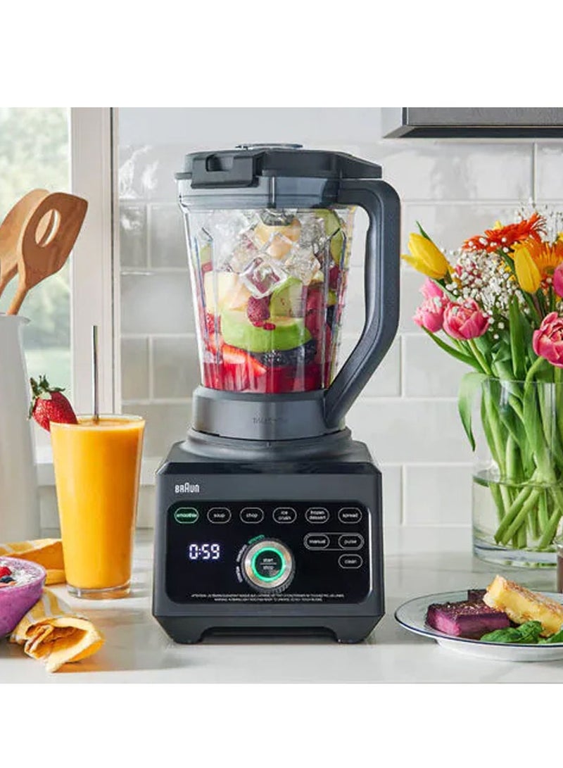 BRAUN Power Blend 9 Jug Blender 1600 W JB 9042 Black  - Image 2