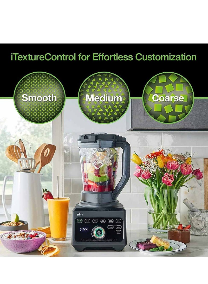 BRAUN Power Blend 9 Jug Blender 1600 W JB 9042 Black  - Image 5