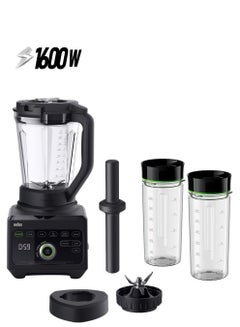 BRAUN Power Blend 9 Jug Blender 1600 W JB 9042 Black  - Image 1