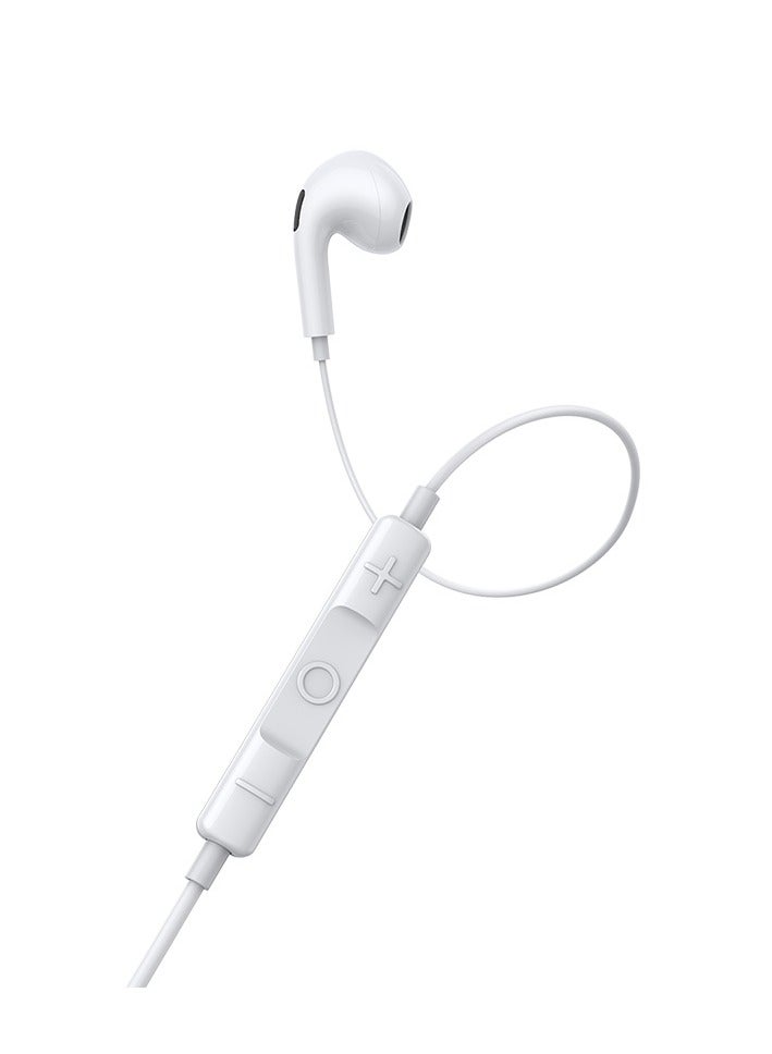Baseus - Baseus CZ17 Wired Earphone with Type-C Port - White White - Image 1