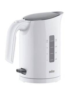 BRAUN PurEase Water Kettle, Fast boiling, 3-Ways protection 1 L 2200 W WK 3000 WH White  - Image 2