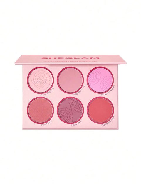 Floral Flush Blush Palette Multicolour