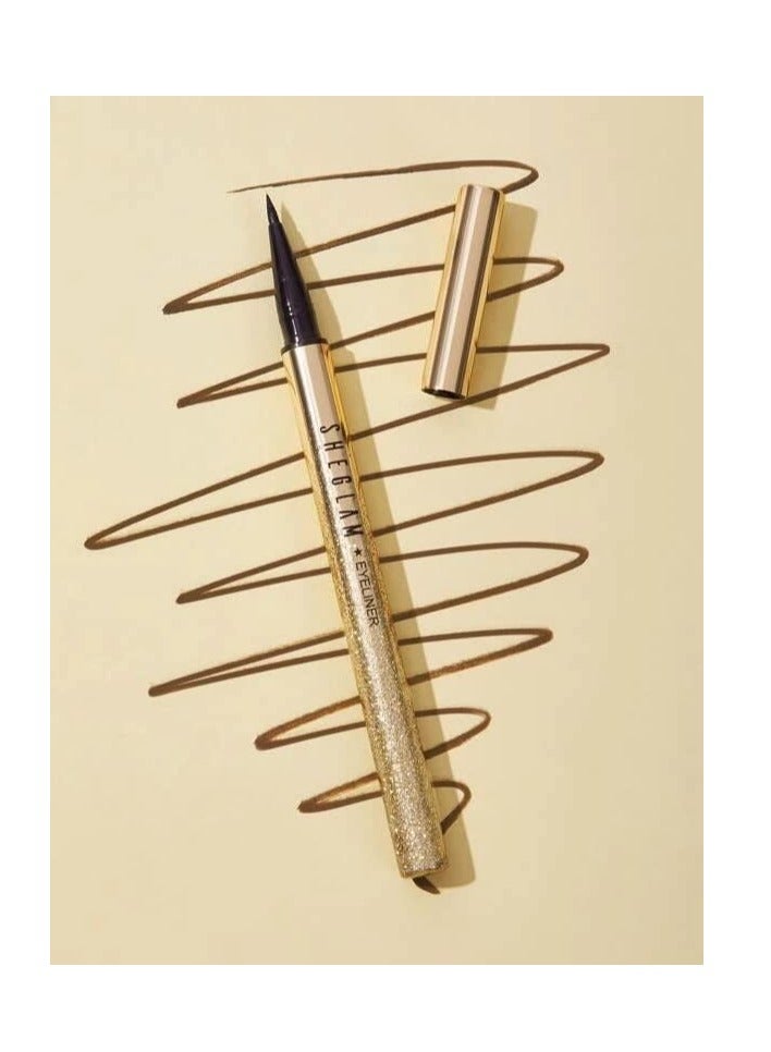 Line And Define Waterproof Liquid Eyeliner - Brown